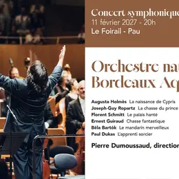 OPPB - Concert Symphonique Orchestre National Bordeaux Aquitaine