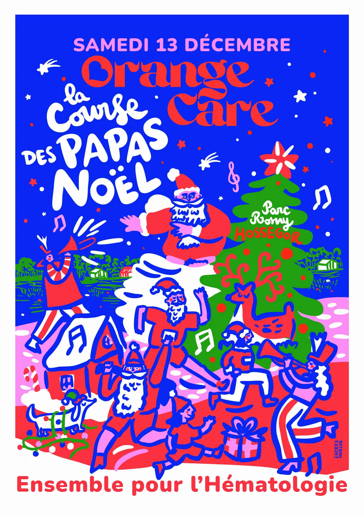 ORANGE CARE « La Course des Papas Noël »