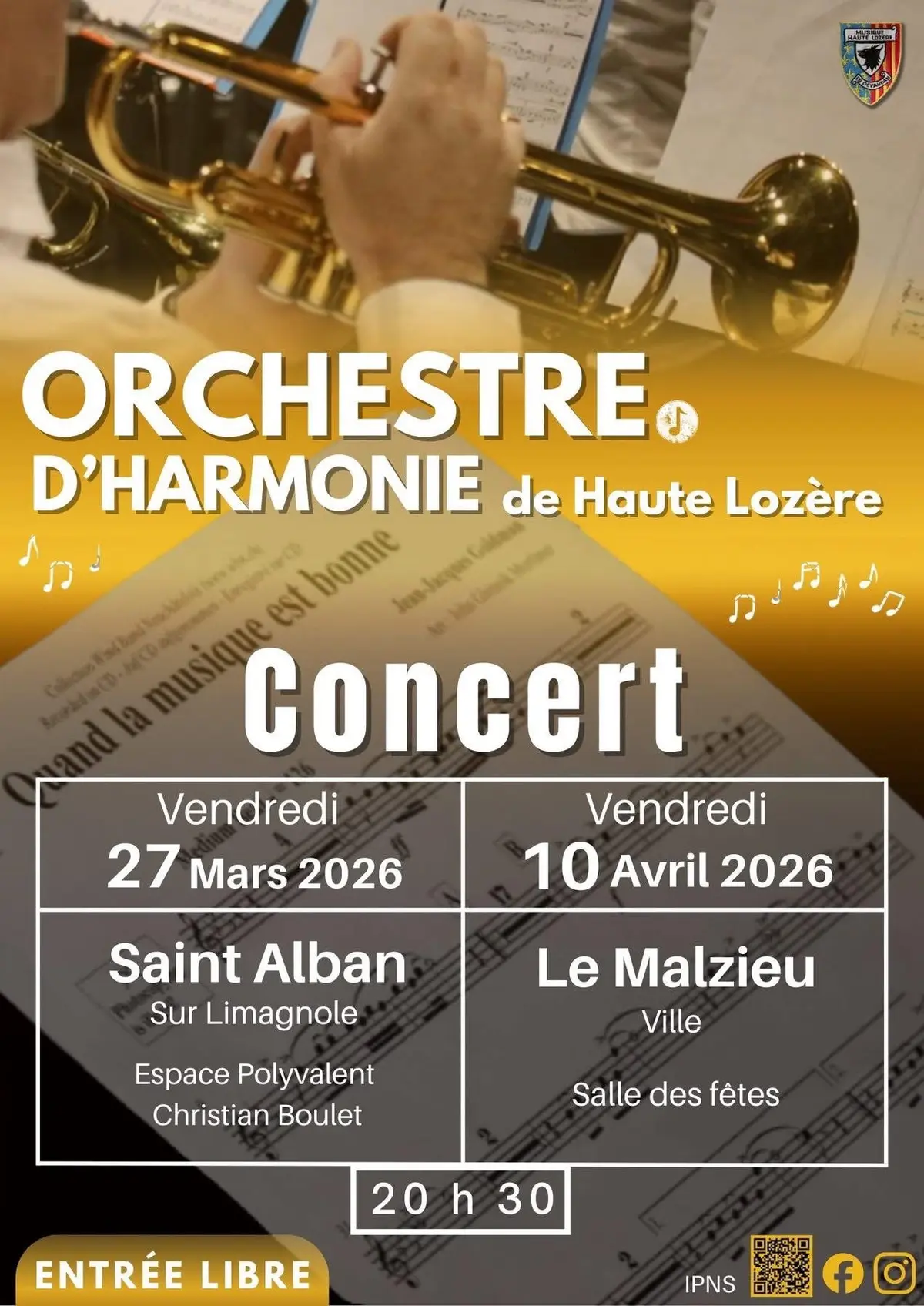 Orchestre D'Harmonie Haute Lozère