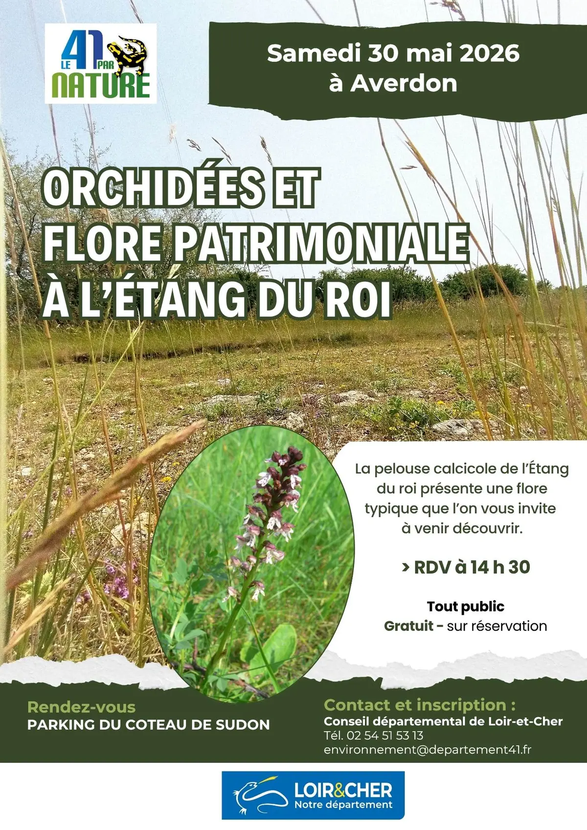 Orchidées et flore patrimoniale