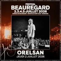 Orelsan à la maison au Festival Beauregard 2026 DR