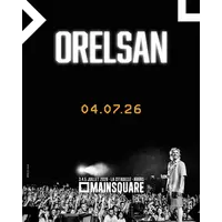 Après l'anonce de sa tournée 2026, Orelsan vous donne rendez-vous au Main Square DR