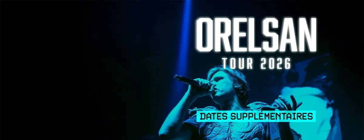 Orelsan prolonge sa tournée 2026 : nouvelles dates + 5 Accor Arena supplémentaires