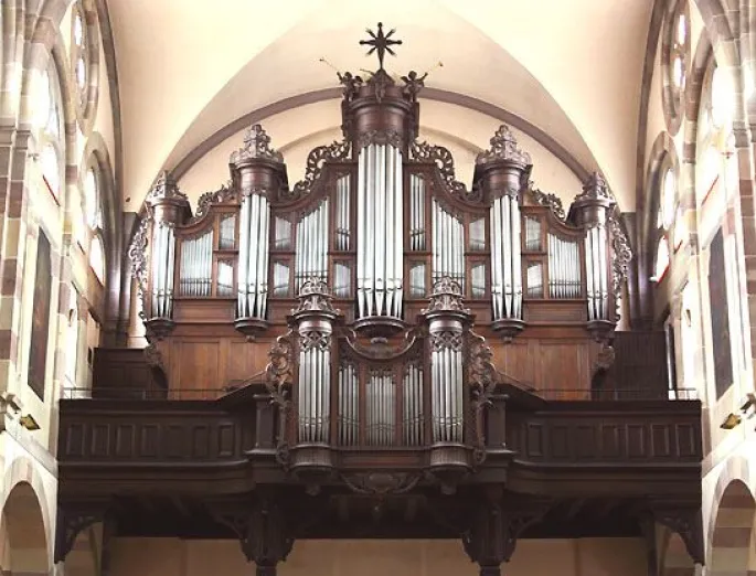 L\'orgue Roethinger de l\'église St Martin à Erstein