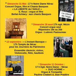 Orgues en Albret - Concert Instant Baroque