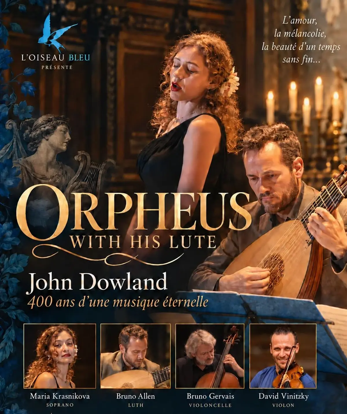 Orpheus with his luth