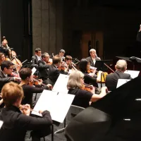 Les musiciens de l'Orchestre Symphonique de Mulhouse en plein concert DR