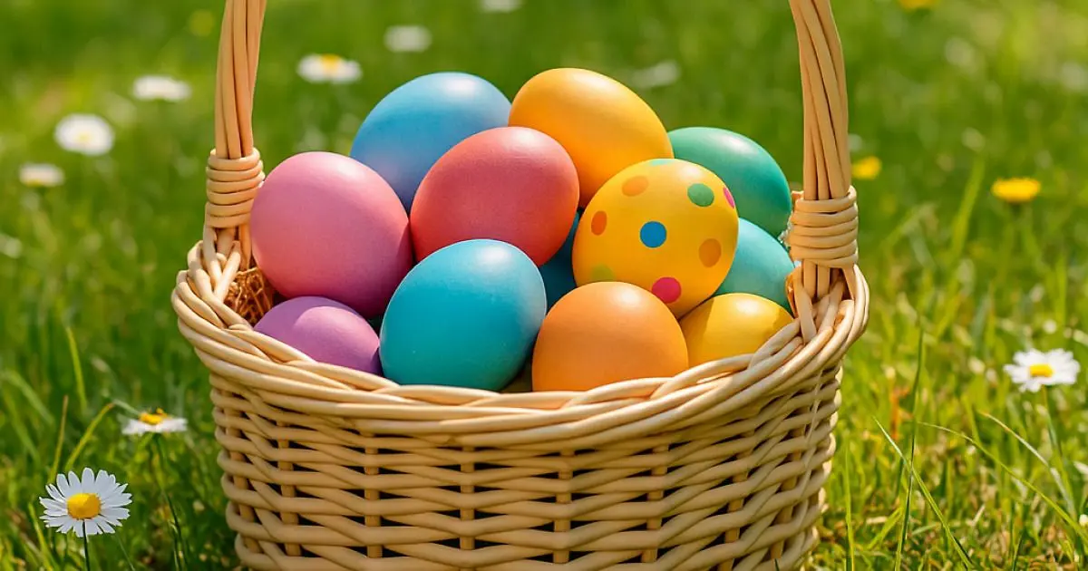 Des enfants en quête de chocolats au Parc Steinbach à Mulhouse, lors d’une chasse aux œufs pleine de couleurs 🐣🌸