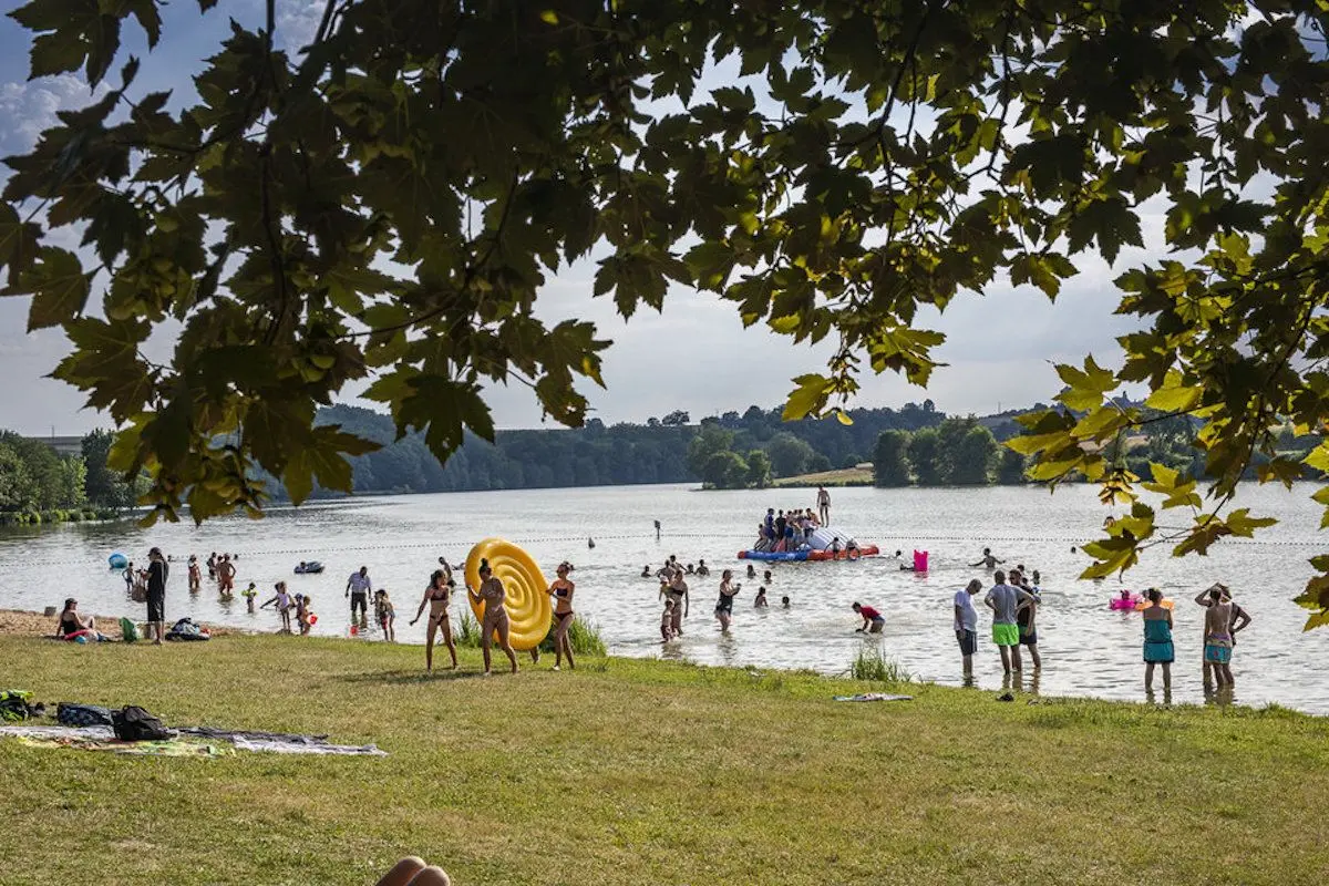 Le lac de Chemillé-sur-Indrois