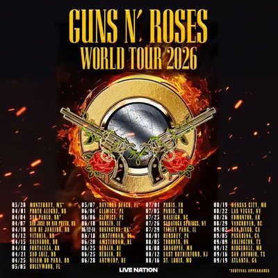 Où trouver des billets pour les concerts de Guns N’ Roses en 2026 ?