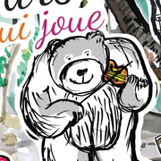 Ours qui joue !
