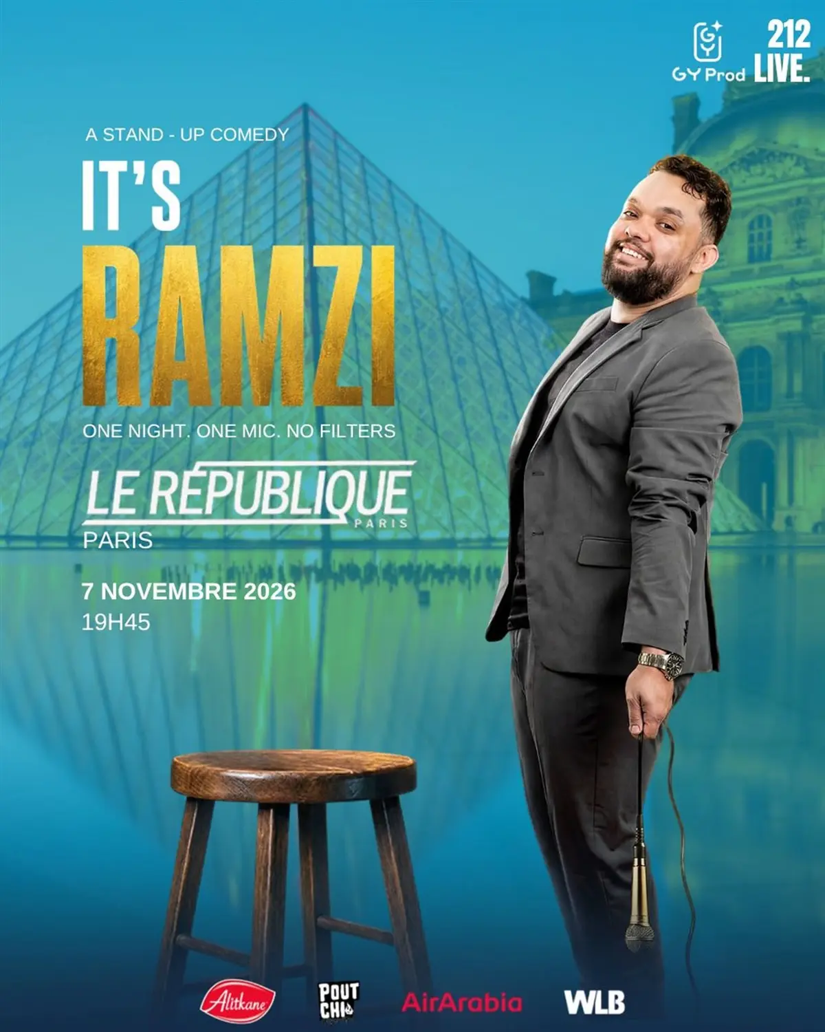 Oussama Ramzi dans It's Ramzi à Paris