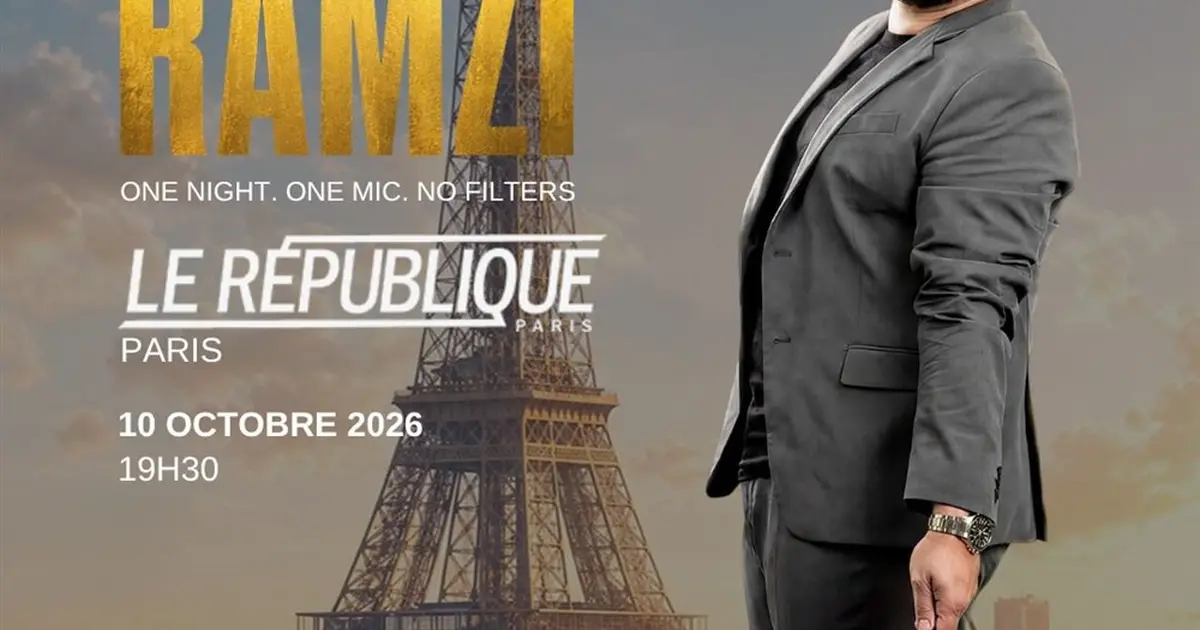 Oussama Ramzi dans It's Ramzi à Paris