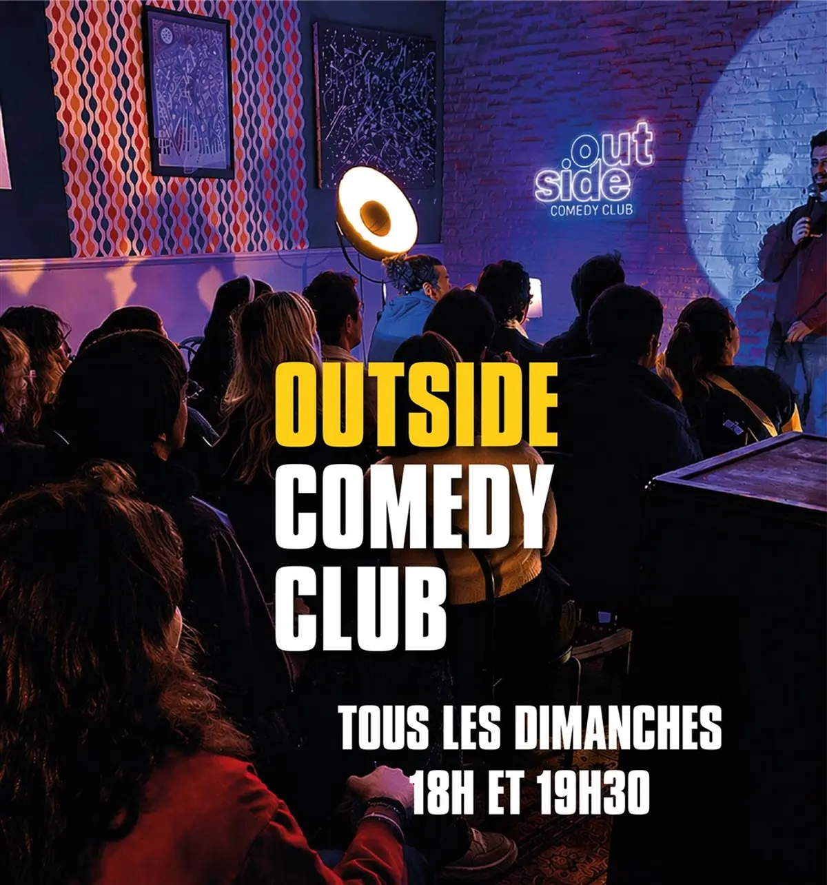 Outside Comedy Club