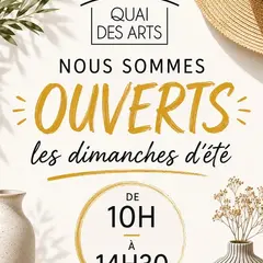 Ouverture 36 Quai des Arts