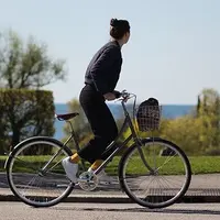 Je vais au travail à vélo en toute sérénité, accompagnée par Cyclable DR