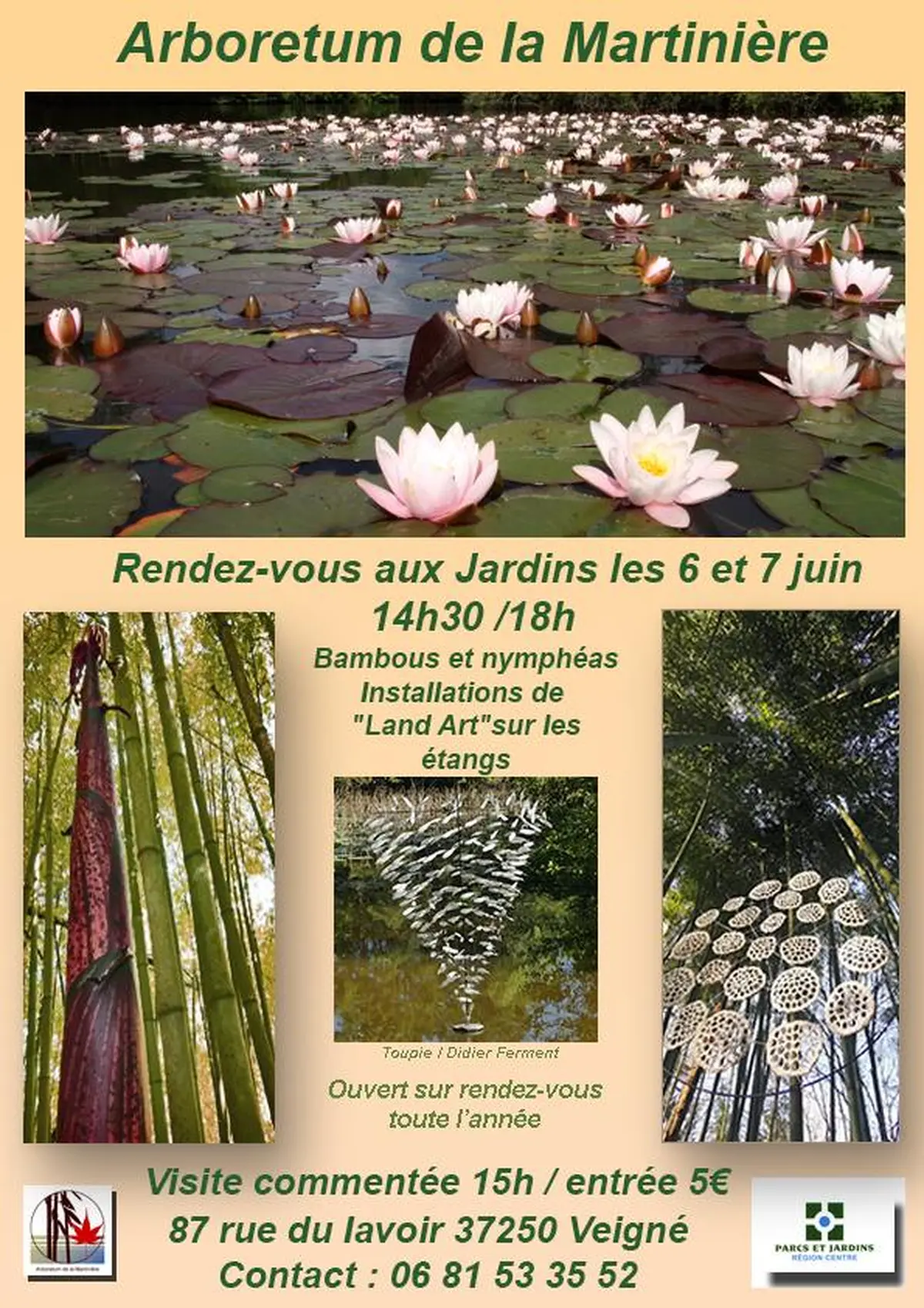 Ouverture de l'Arboretum de la Martinière