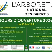 Ouverture de l'Arboretum des Barres