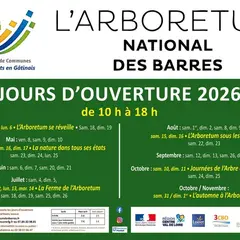 Ouverture de l'Arboretum des Barres