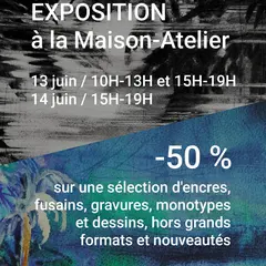 Ouverture de l'atelier de  Karine Veyres