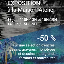 Ouverture de l'atelier de  Karine Veyres