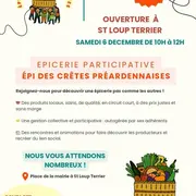 Ouverture de l'épicerie participative