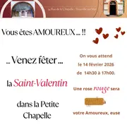 Ouverture de la chapelle Notre-Dame de Pitié pour la Sant-Valentin