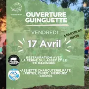 Ouverture de la guinguette
