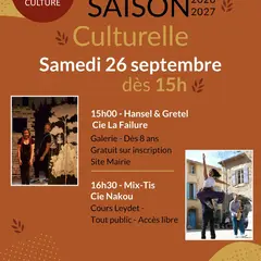 Ouverture de la saison culturelle