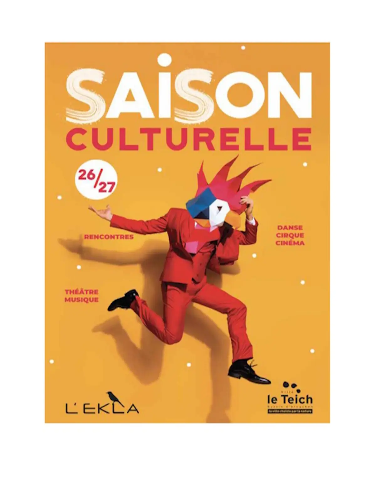 Ouverture de la saison culturelle  2026/2027 à l'Ekla.