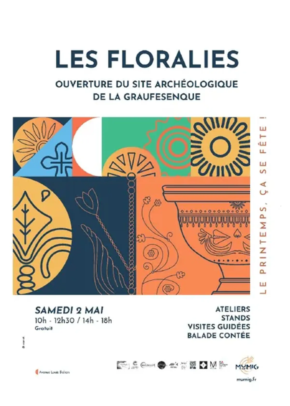 Ouverture de saison 2026 du site de la Graufesenque - Les Floralies