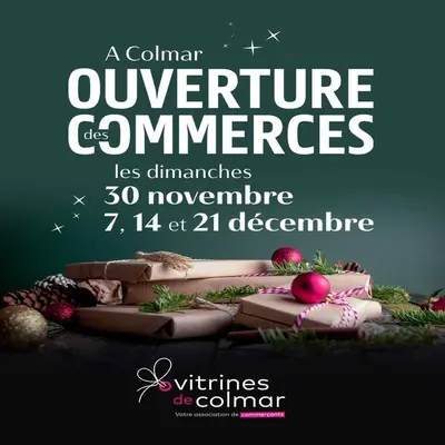 Ouverture des commerces le dimanche à Colmar