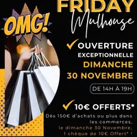 Offre Black Friday au centre-ville de Mulhouse DR