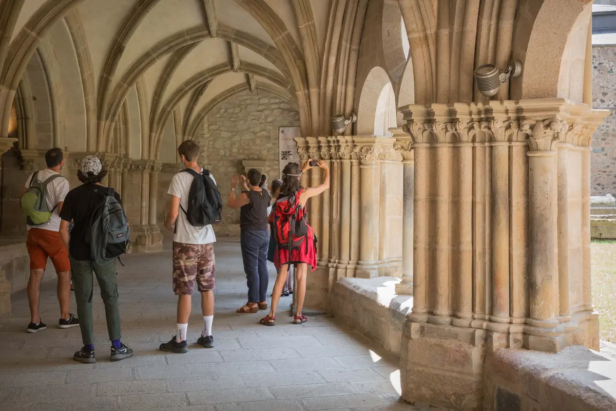 Ouverture du cloître