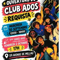 Ouverture du Club Ados & première soirée