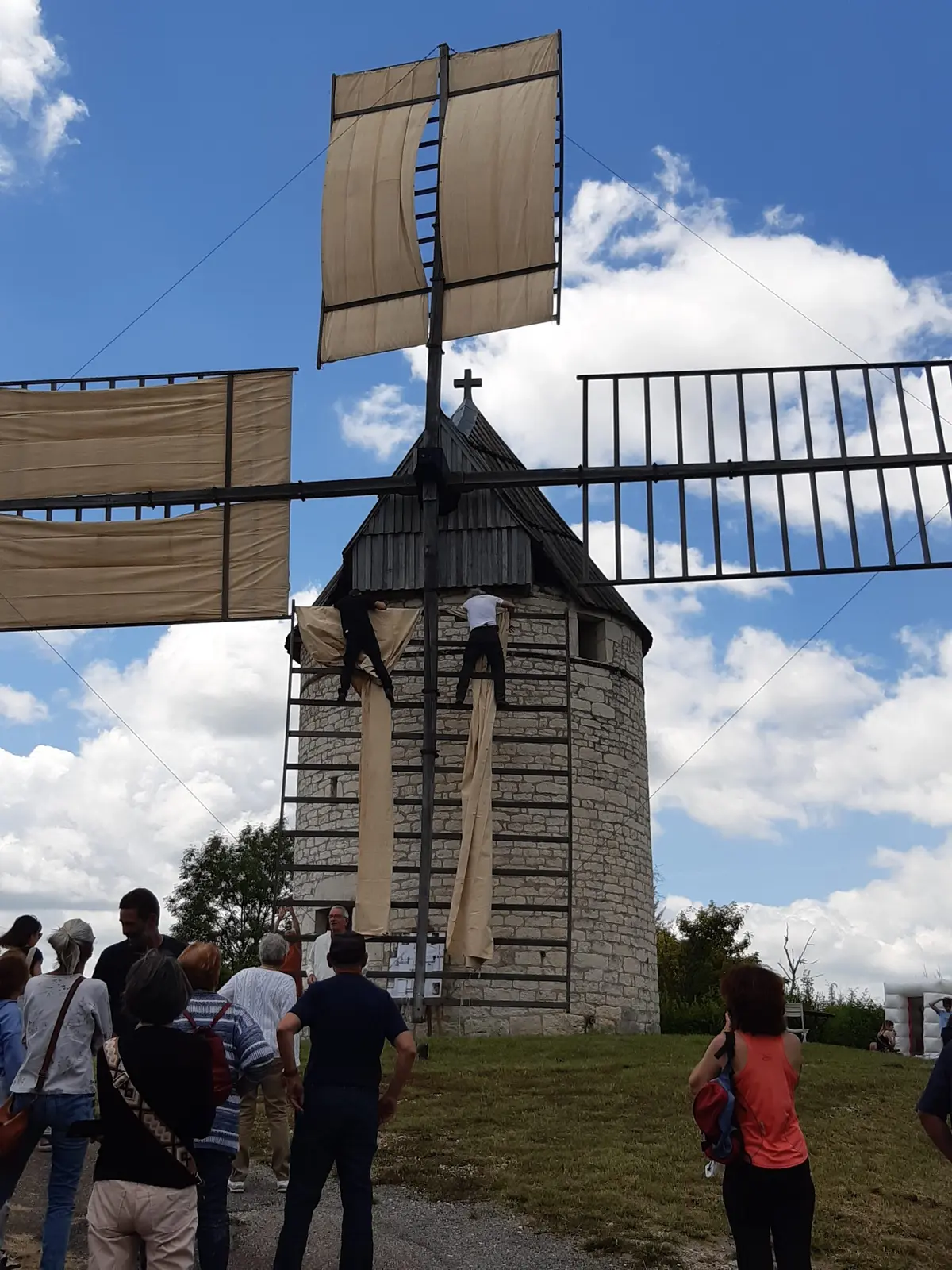 Ouverture du Moulin à Vent de Boisse à Sainte-Alauzie