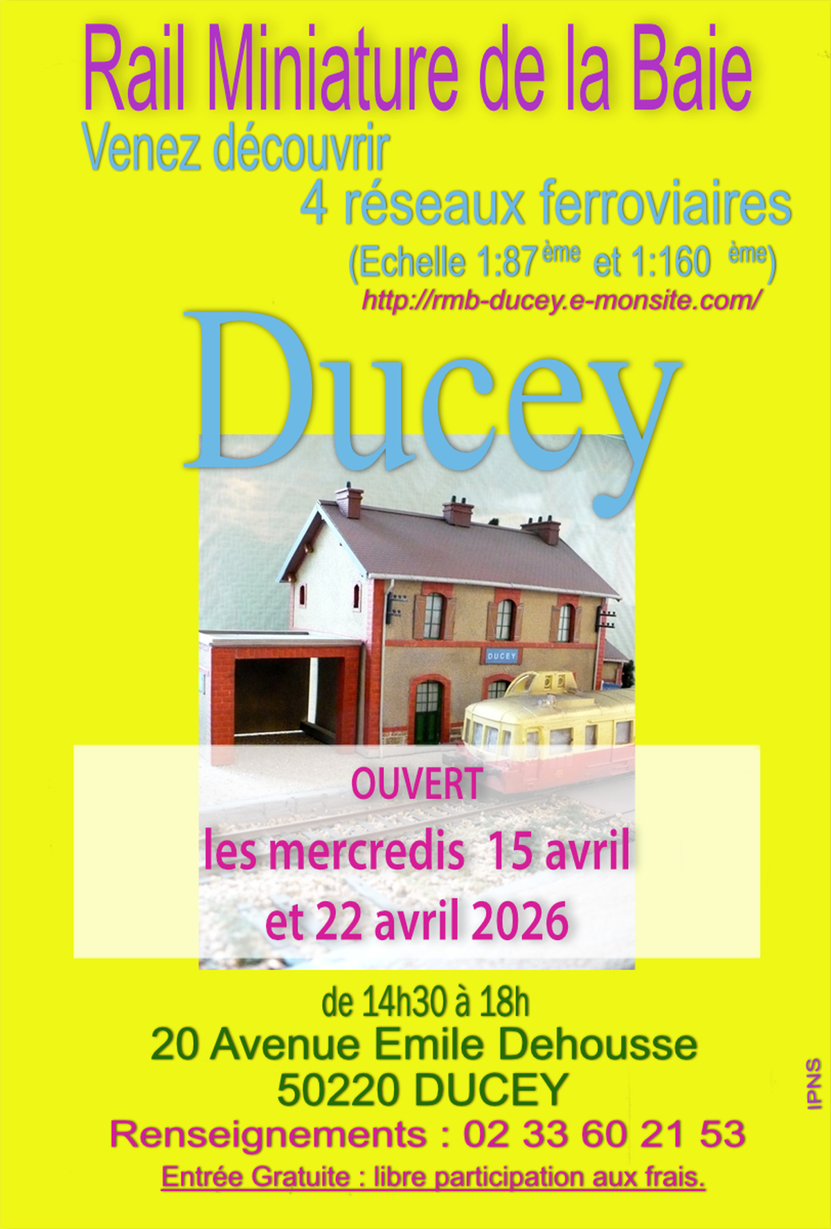 Ouverture du Rail Miniature de la Baie