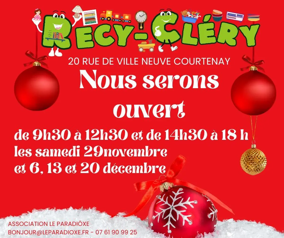 Ouverture exceptionnelle - La Recy-Cléry