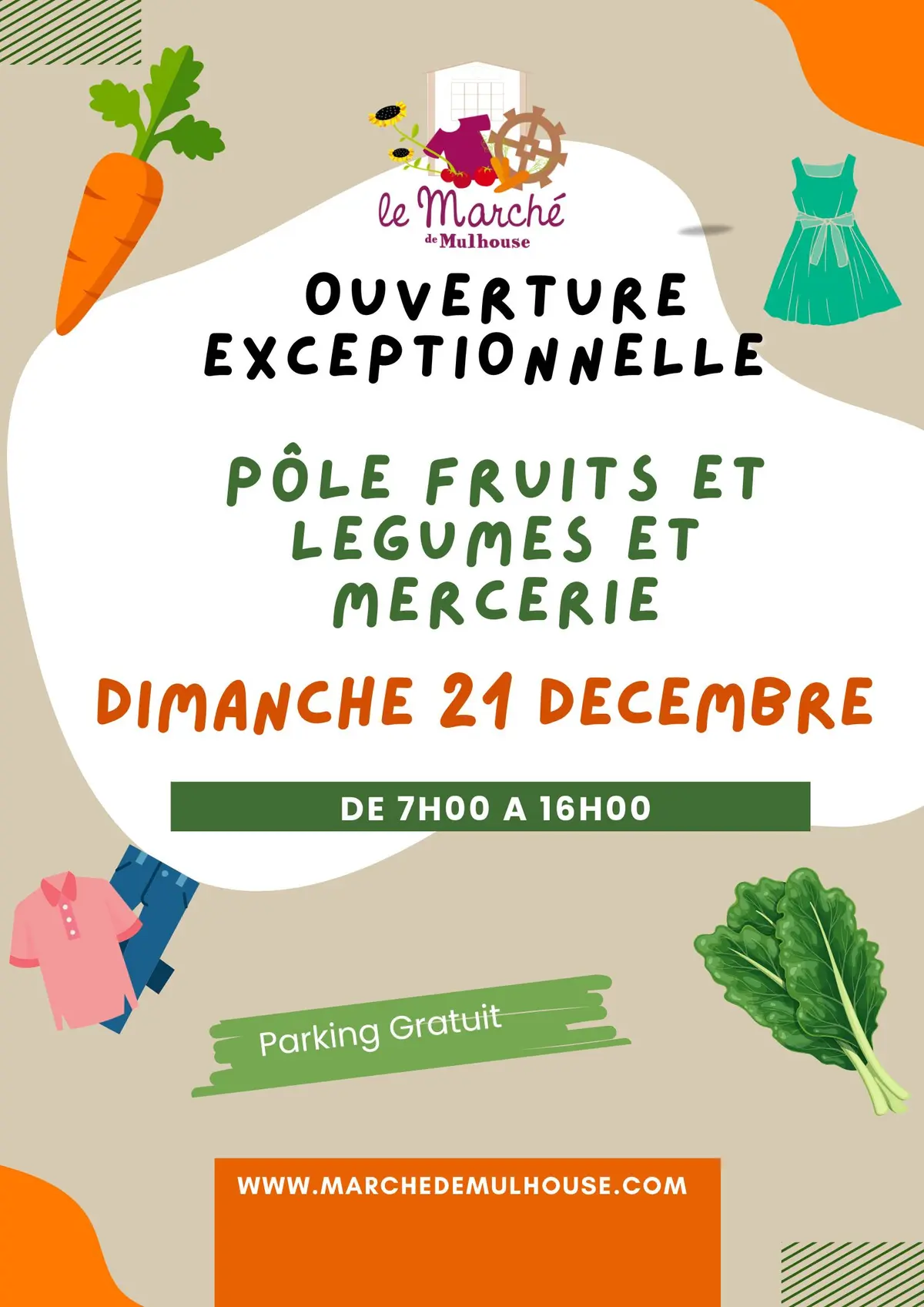 Ouverture spéciale du marché couvert de Mulhouse