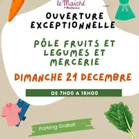 Ouverture spéciale du marché couvert de Mulhouse DR