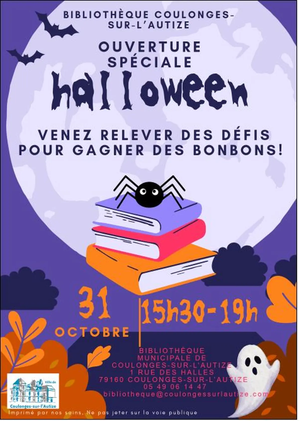 Ouverture spéciale Halloween
