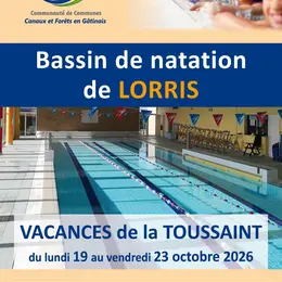 Ouverture vacances scolaires piscine de Lorris