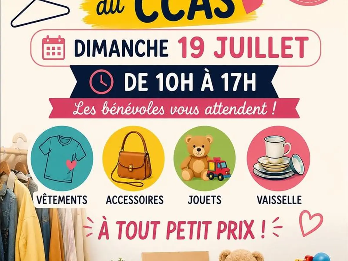 Ouverture vestiaire du CCAS