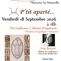 P'tit aparté... De Guillaume à Aliénor d'Aquitaine
