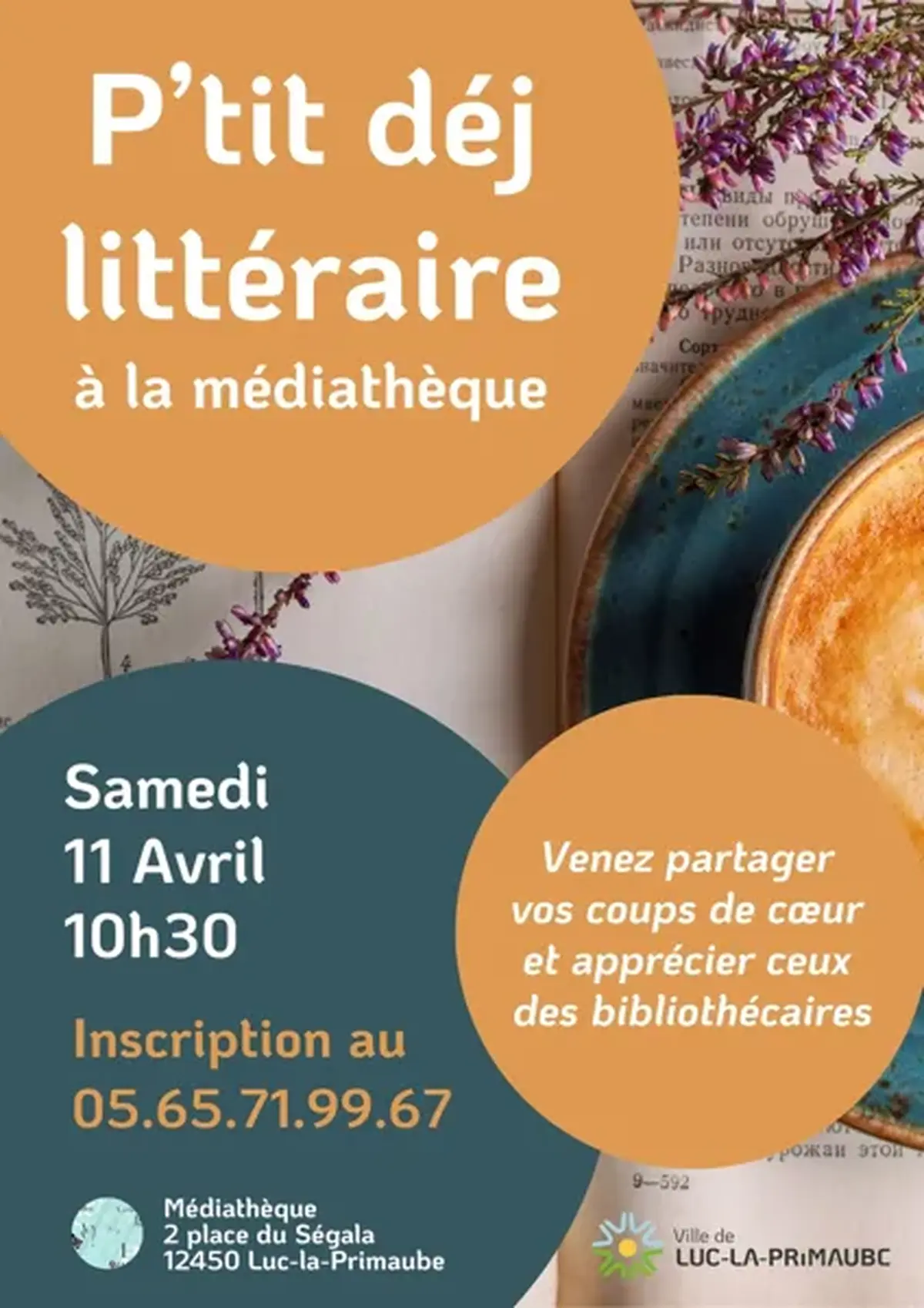 P'tit déj littéraire