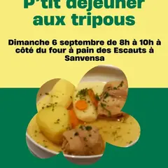 P'tit déjeuner aux tripous