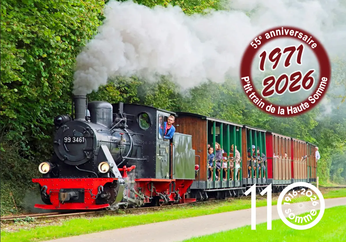 P'tit Train de la Haute Somme : Le Train de l'Histoire