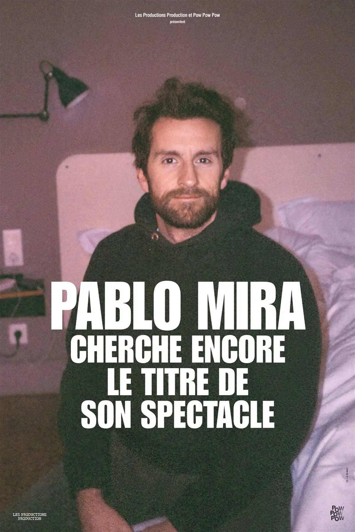 Pablo Mira cherche encore le titre de son spectacle