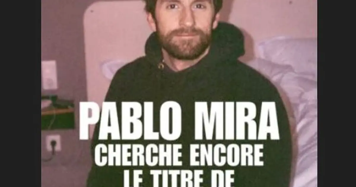 Pablo Mira cherche encore le titre de son spectacle