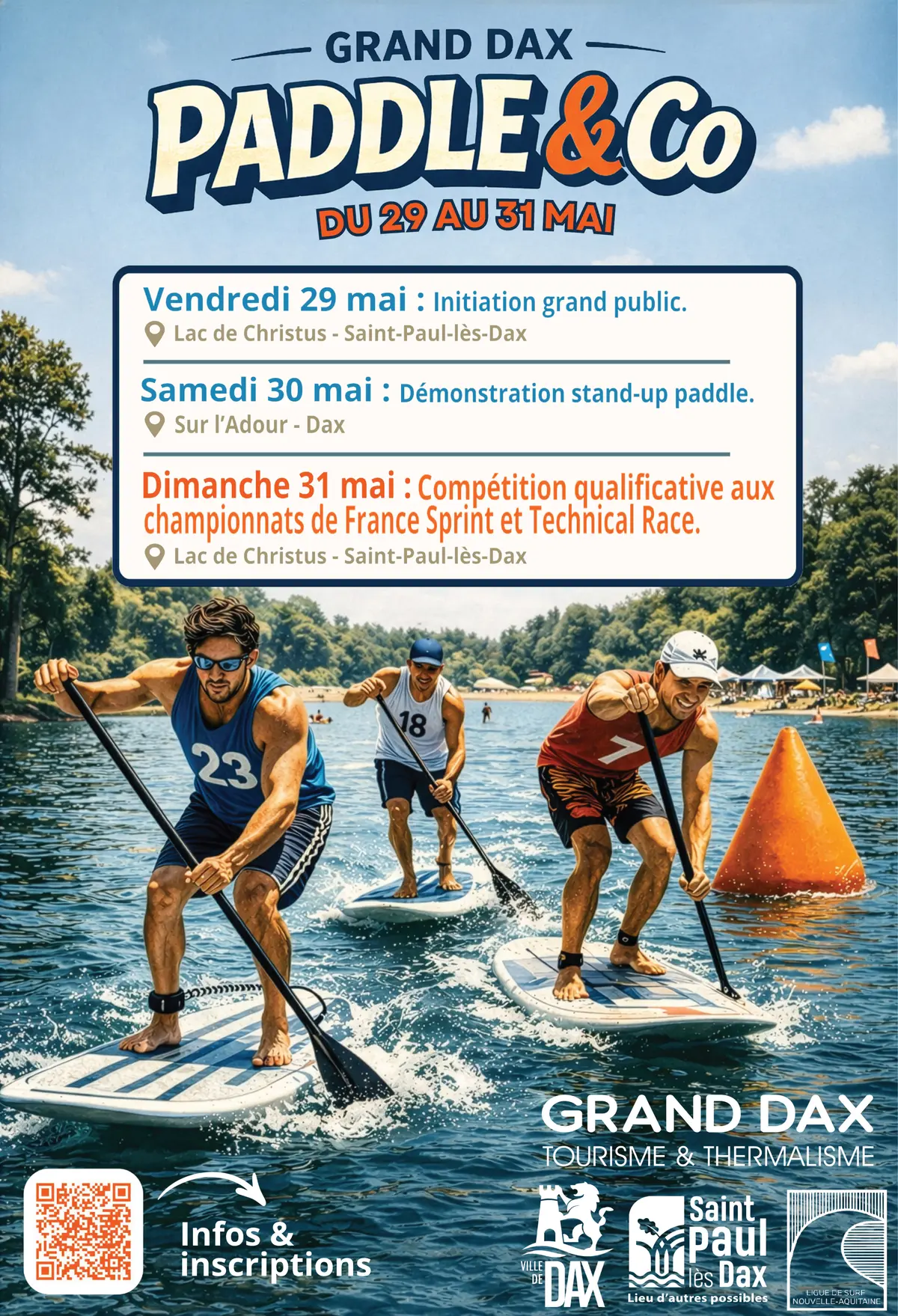 Paddle & Co - démonstration stand up Paddle